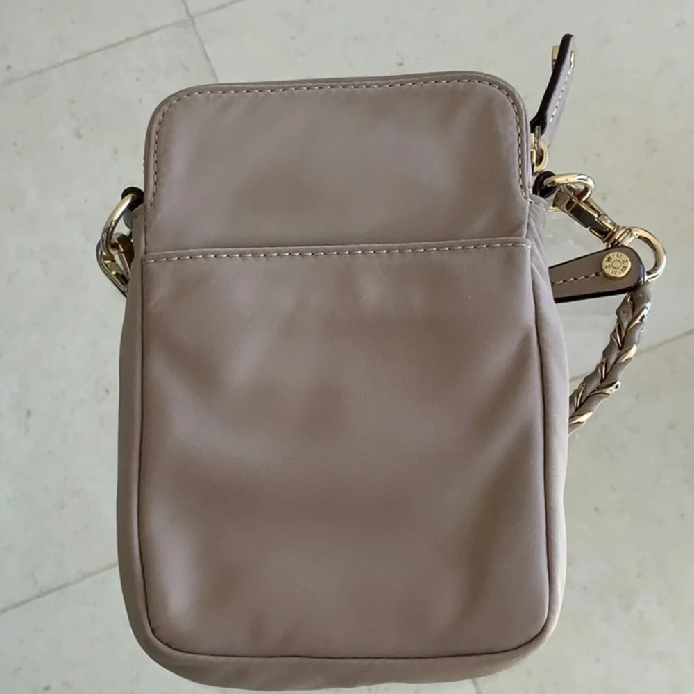 MZ Wallace Tan Crossbody Bag with Adjustable Strap and Everyday Style - Picture 6 of 9